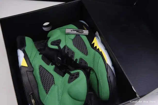 Kick Theory 5 Air Jordan CK6631-307 Oregon Ducks SE 0516